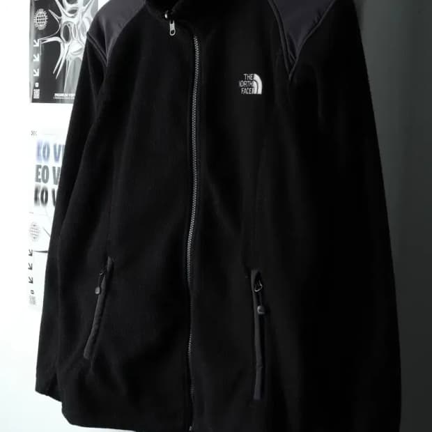 (L-XL) 노스페이스 집업 바람막이 점퍼자켓 후리스 기모-15BDE
