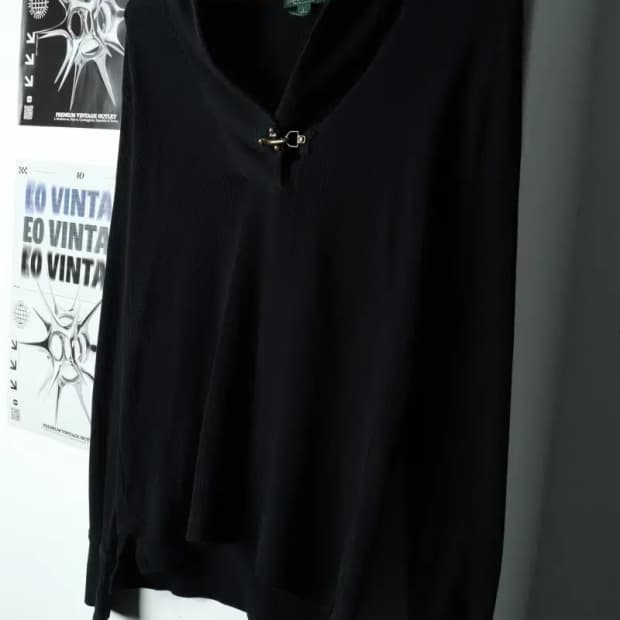 W(L) 폴로 랄프로렌 니트 블랙 유니크-15C79