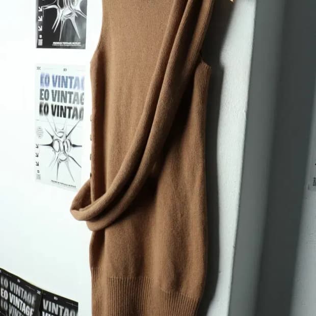 W(S) 펜디 니트 원피스 민소매-15C7B