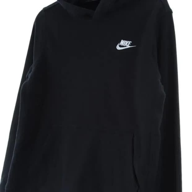 W(L) 나이키 후드티셔츠 블랙 기모 스우시-15D6A
