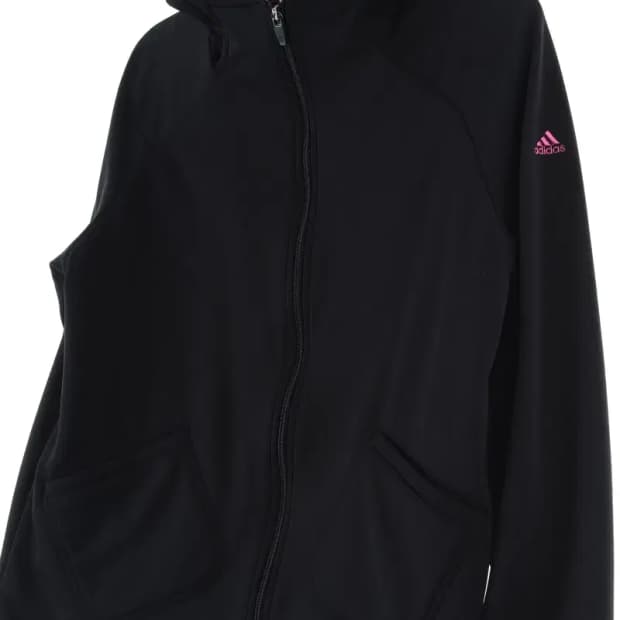W(M) 아디다스 후드집업 두툼 따뜻 블랙기능성-15D70