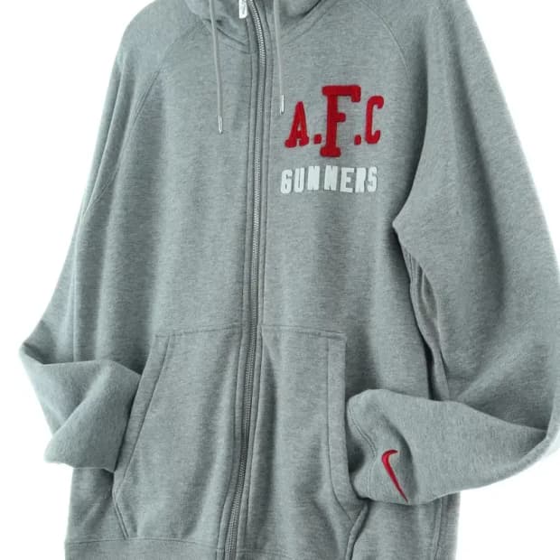 (M-L) 나이키 후드집업 아스날 거너스 한정판-15D7B