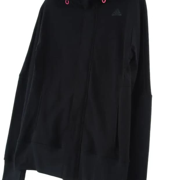 W(M) 아디다스 후드집업 일본판 블랙-15D7C