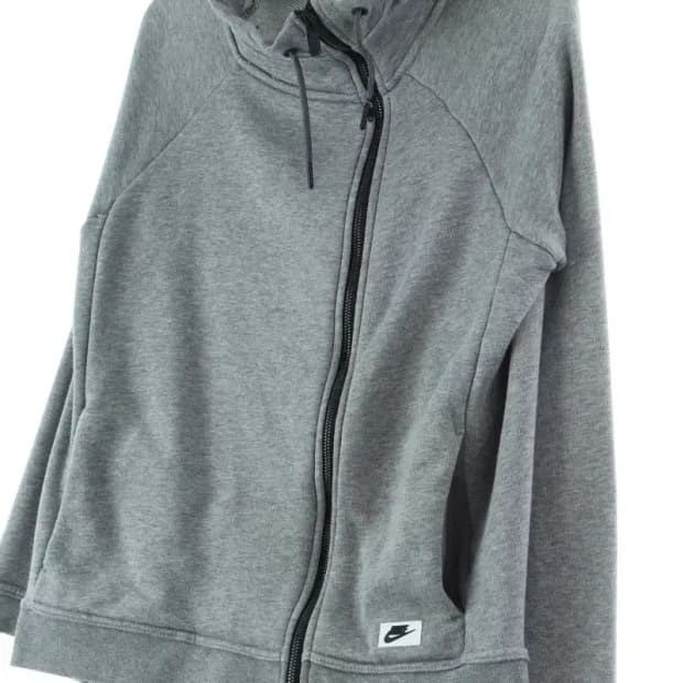 W(S) 나이키 후드집업 테크팩 그레이 기모-15D7F