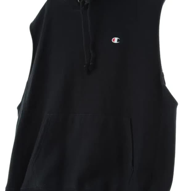 (L-XL) 챔피온 후드티셔츠 년대 리버스위브 민소매 박시-15D9B