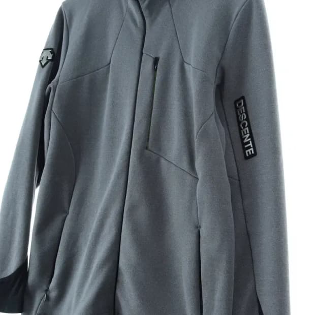 (L) 데상트 집업 바람막이 점퍼자켓 기모 누빔 후리스-15DA5