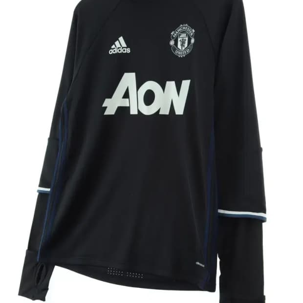 (L-XL) 아디다스 긴팔티셔츠 한정판 목폴라 기능성 축구-15DAE