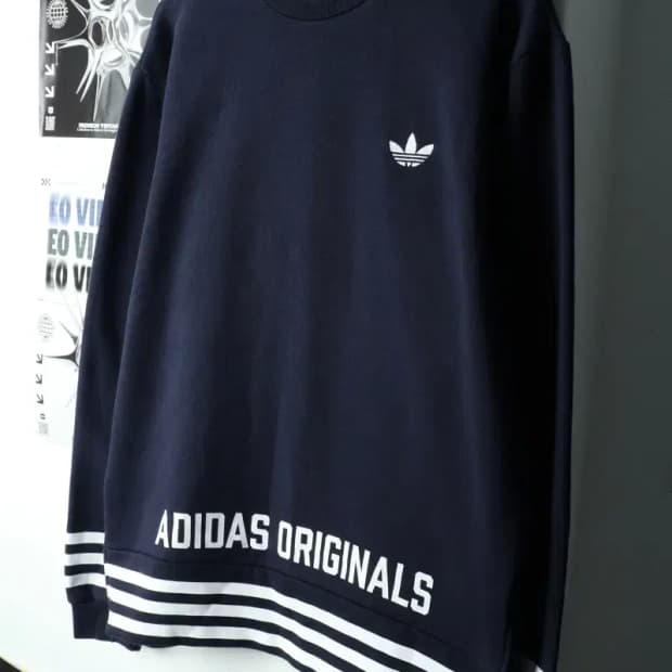 (2XL) 아디다스 맨투맨 티셔츠 빅사이즈 오리지널 기모-15E25