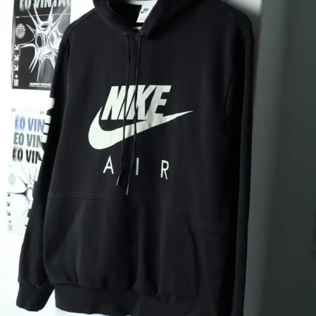 (XL-2XL) 나이키 후드티셔츠 빅로고 에어 기모 올드스쿨-15F58