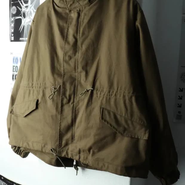 (M-L) 라퍼지스토어 집업 바람막이 점퍼자켓 세미크롭 봄버-16051