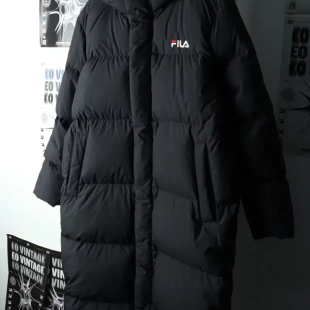 (2XL) 휠라 패딩 점퍼자켓 정가30만 빅사이즈 구스다운-1605A