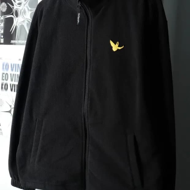 (L) 마크곤잘레스 집업 바람막이 점퍼자켓 후리스 블랙-16033