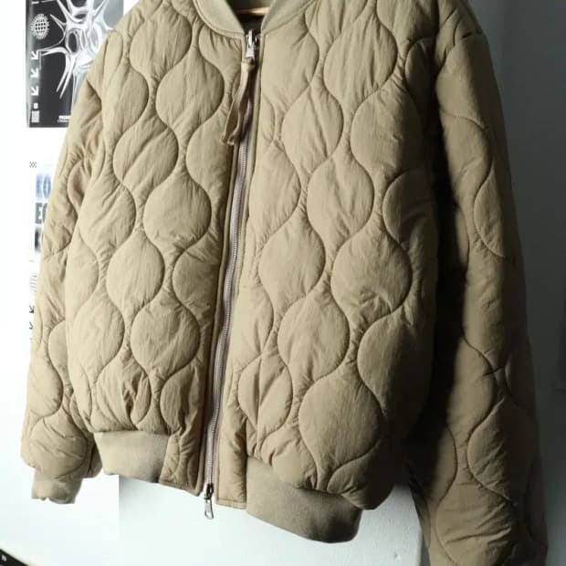 (S-M) 라퍼지스토어 패딩 점퍼자켓 리버시블 봄버 샌드-160EA