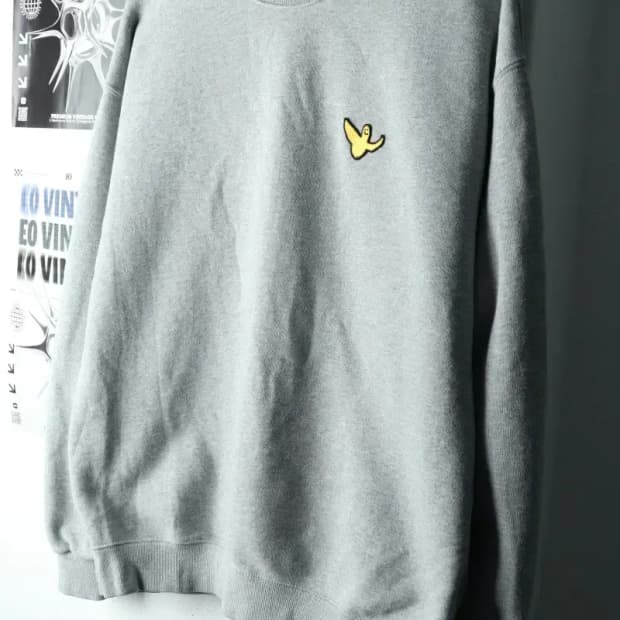 (XL-2XL) 마크곤잘레스 맨투맨 티셔츠 약기모 그레이-161DB