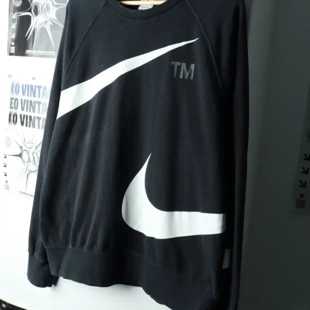 (XL) 나이키 맨투맨 티셔츠 빅스우시 한정판-161FB