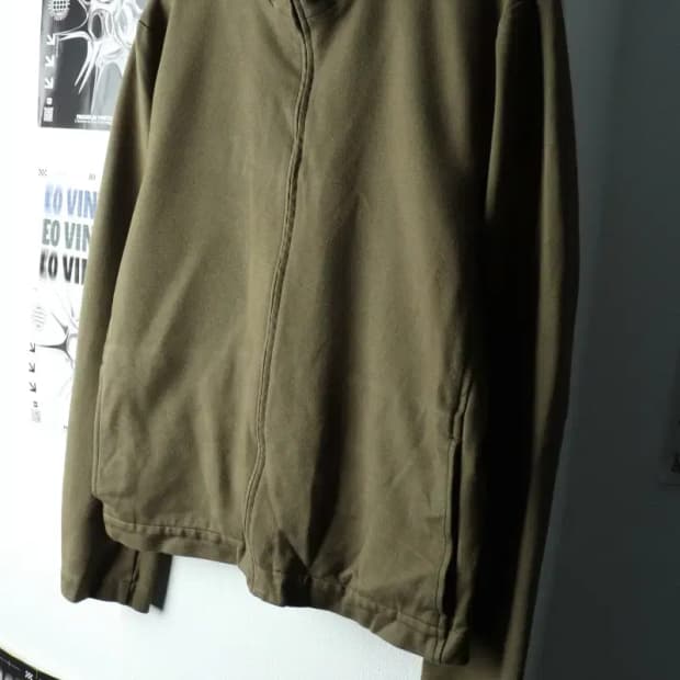 (L-XL) 코스 집업 바람막이 점퍼자켓 블루종 카키 해링턴-16200