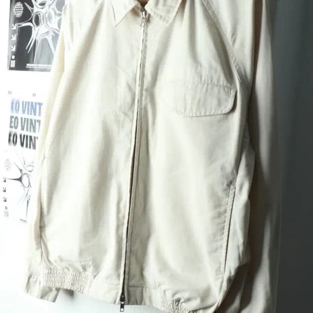 (S-M) 토마스모어 집업 바람막이 점퍼자켓 블루종 베이지-16202