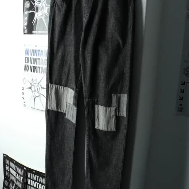 (M-L) APC 아페쎄 청바지 데님 한정판 희귀 매물 흑청-224D