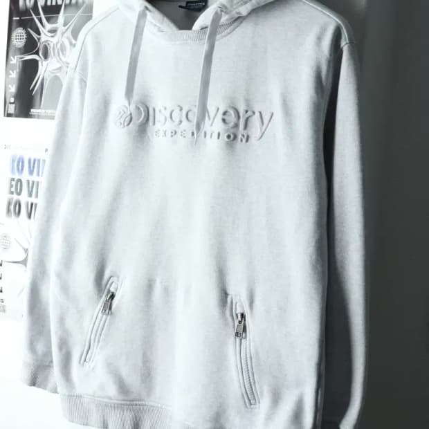 W(L) 디스커버리 후드티셔츠 맥멜란지 빅로고 올드스쿨-16334