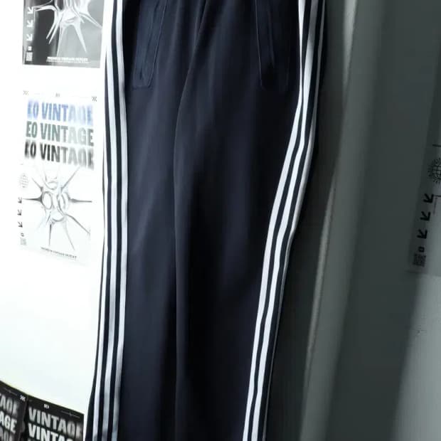 (L) 아디다스 트레이닝복 바지 그레이 삼선 올드스쿨-2260