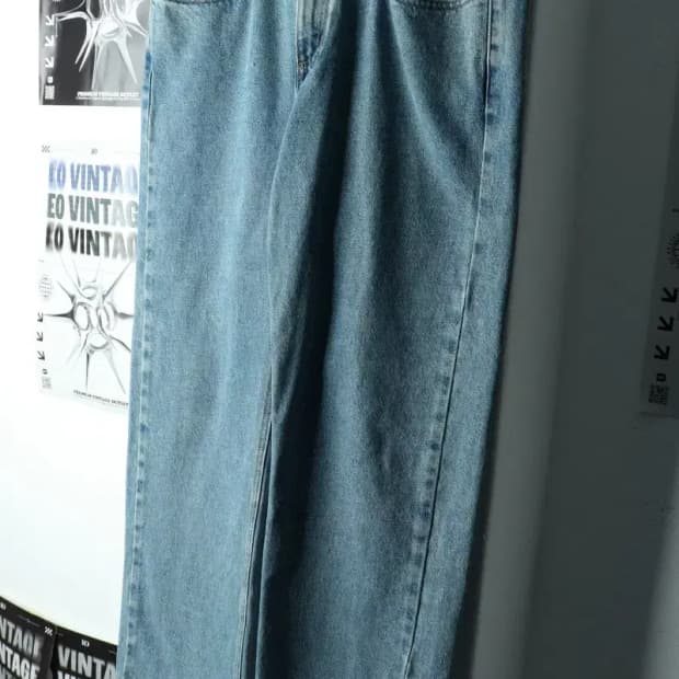 (XL-2XL) 칼하트 청바지 데님 빅사이즈 90년대 가죽탭-227C