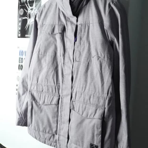 W(M-L) 나이키 패딩 점퍼자켓 00년대 Y2K 라벤더-16288