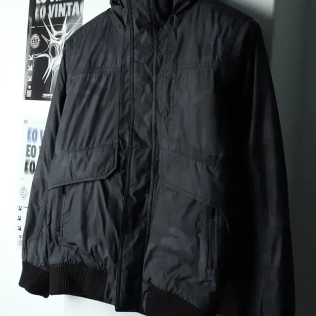 W(S) 노스페이스 패딩 점퍼자켓 덕다운 카모 올드스쿨-163B3