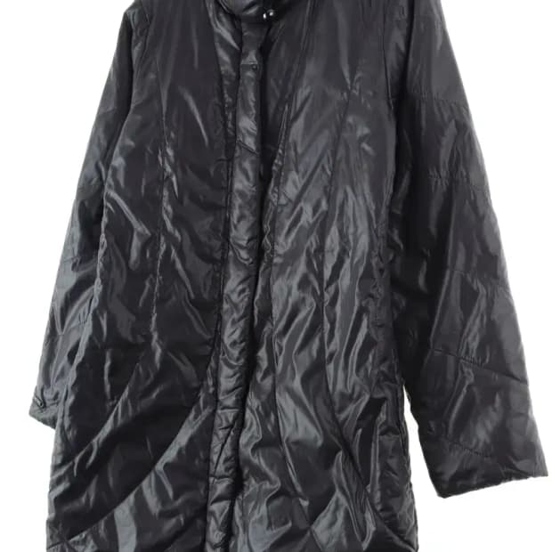 W(S-M) 타미힐피거 패딩 점퍼자켓 롱 경량 유광-16470