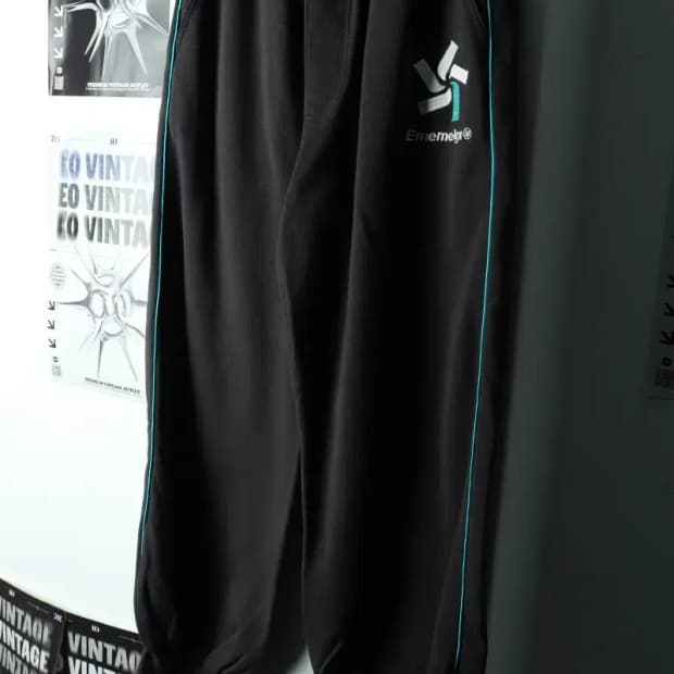 (M-L) 엠엠엘지 트레이닝복 바지 와이드 조거 그레이-22A6