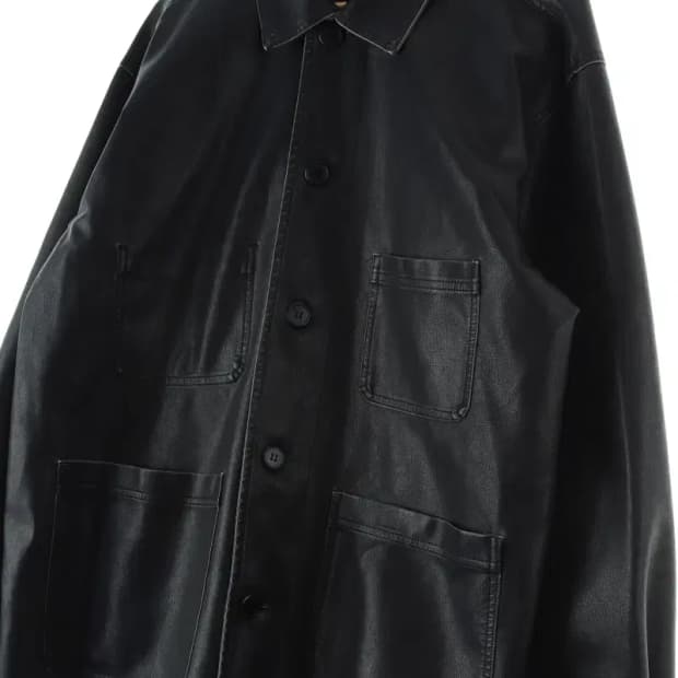 (L-XL) 파르티멘토 집업 바람막이 점퍼자켓 레더 프렌츠-1662B