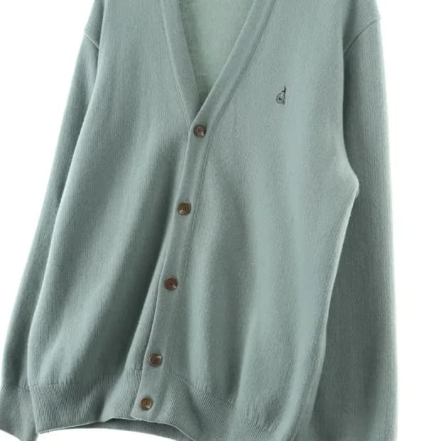 (XL-2XL) 빈폴 니트 겉면살짝데미지 민트 두툼 신형-16637