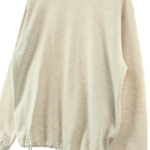 (M-XL) 유니폼 브릿지 맨투맨 티셔츠 아이보리 아메카지-16644