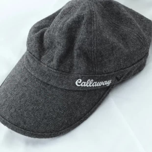 (F) 캘러웨이 모자 울 모직 방한 겨울용 골프-2694