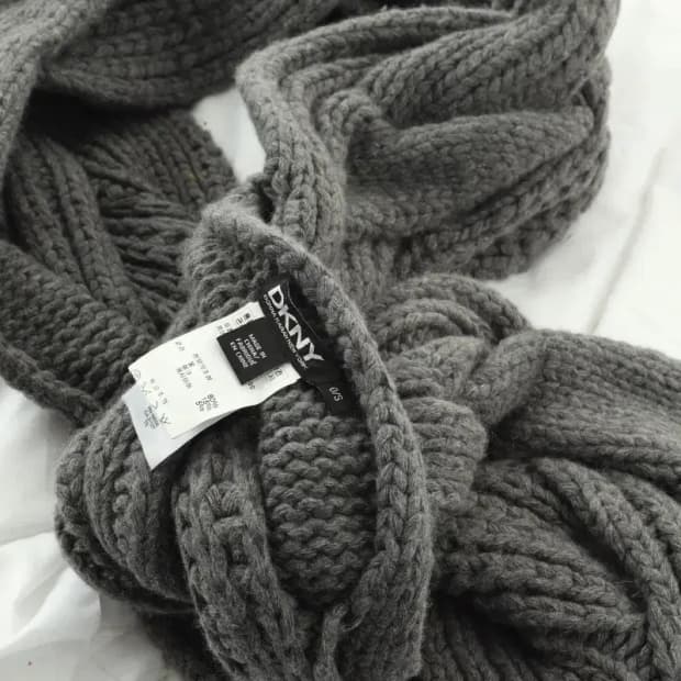 (F) DKNY 디케이앤와이 도나카란 목도리 머플러 넥워머-2679