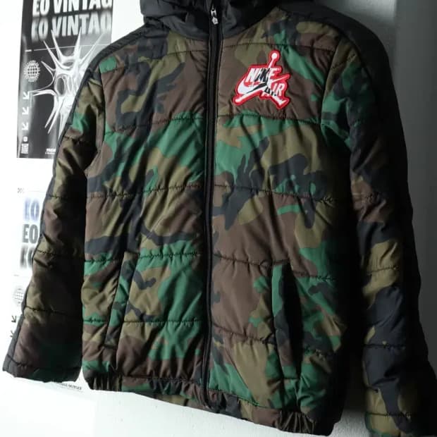 (M) 조던 패딩 점퍼자켓 아동 키즈 카모 한정판-16691