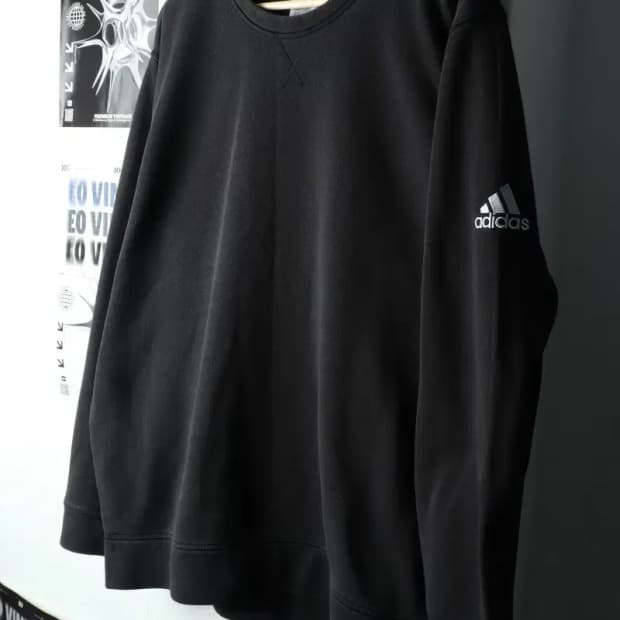 (XL-2XL) 아디다스 맨투맨 티셔츠 빅사이즈 사용감 기모-166FC