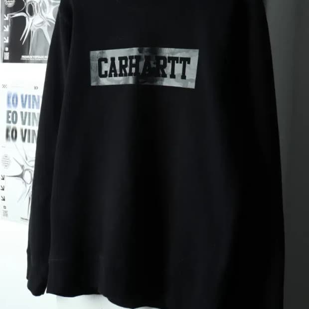 (M) 칼하트 맨투맨 티셔츠 박스로고 카모 기모 올드스쿨-16792