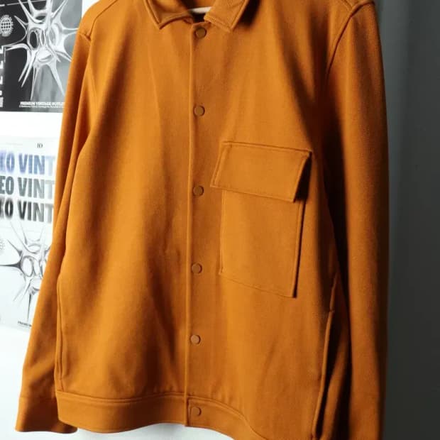 (S-M) 코스 집업 바람막이 점퍼자켓 블루종 라이트 브라운-16816