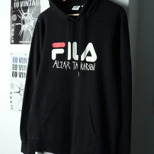 (XL-2XL) 휠라 후드티셔츠 우왁굳 10주년 알잘딱깔센-16823