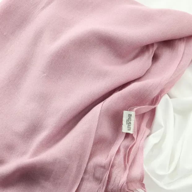 (F) 발망 목도리 머플러 작은데미지 분홍 핑크-271C