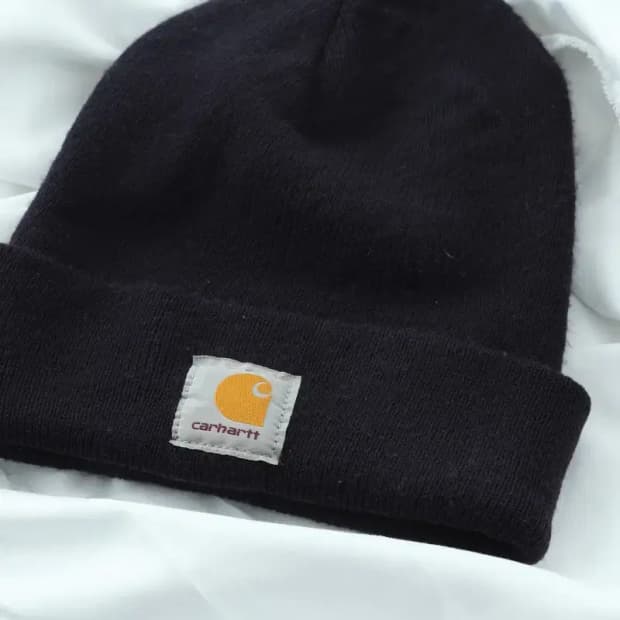 (F) 칼하트 모자 비니 딥네이비 따듯-2731