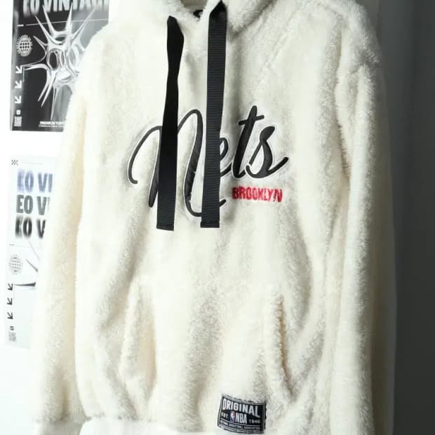 W(M-L) NBA 엔비에이 후드티셔츠 브루클린 후리스 따뜻-16870