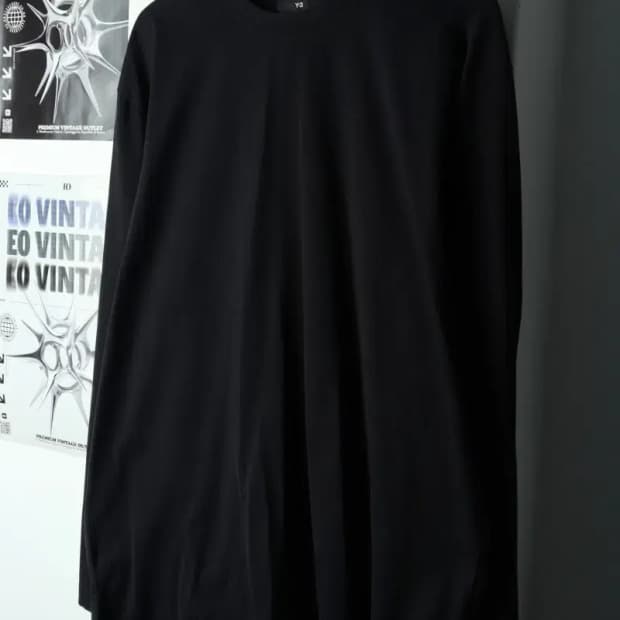(XL-2XL) 아디다스 긴팔티셔츠 Y3 요지야마모토 블랙-16882