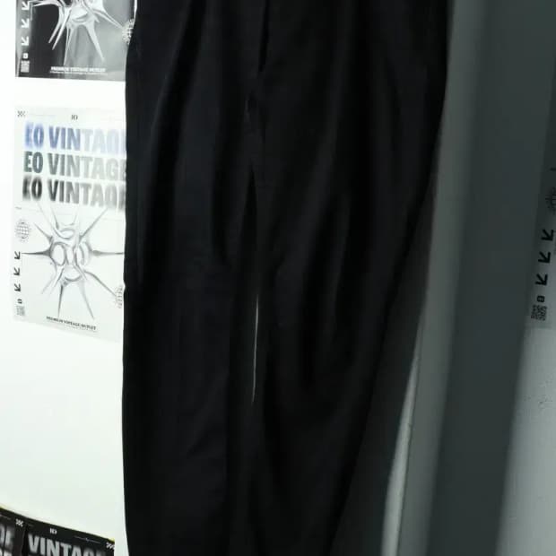 (XL-2XL) 아크네스튜디오 면바지 팬츠 빅사이즈 블랙-2378