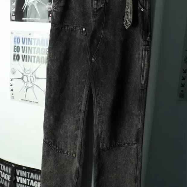 (M-L) 앤더슨벨 청바지 데님 더블니 카펜터 워싱 스트릿-2379