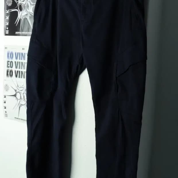 (L-XL) 스톤아일랜드 면바지 팬츠 카고 스트릿 네이비-2391