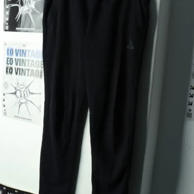 (XL) 아디다스 트레이닝복 바지 블랙 올드스쿨-2395