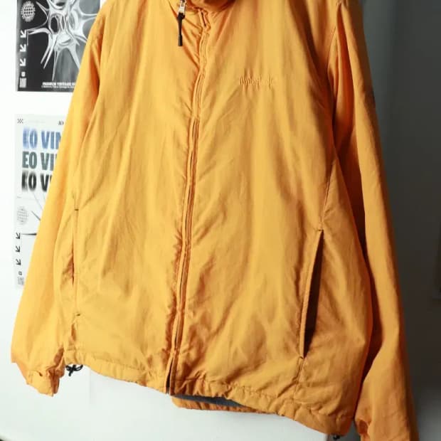 (M-L) 팀버랜드 패딩 점퍼자켓 머스타드 기모 올드스쿨-16909