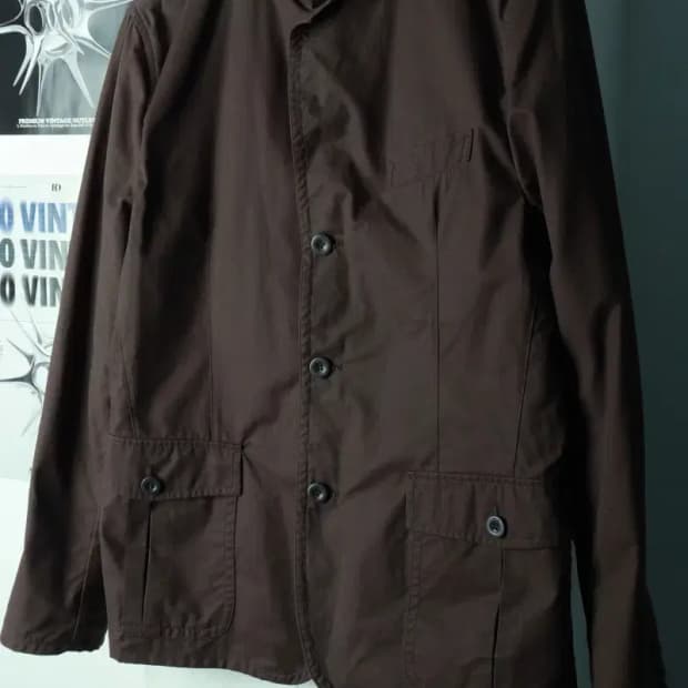 (XL) DKNY 디케이앤와이 도나카란 집업 바람막이 차콜-16918