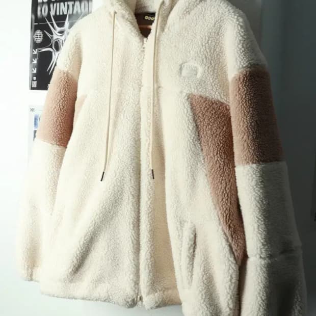 (M-L) 꼼파뇨 집업 바람막이 점퍼자켓 후리스 플리스-1691D